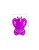 LyBaile Pretty Love Clitoral Massager Butterfly - Клиторальный стимулятор-бабочка, 8.6х6.7 см (фиолетовый)